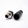 10pcs M12 Male 3Pin Connector A-Code Field Installable Screw Termination view 1