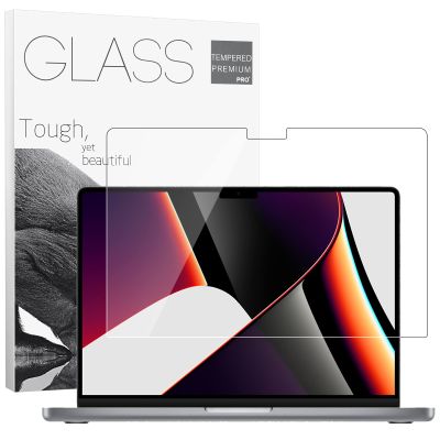 XinWoTuo [1 Pack] Tempered Glass Screen Protector for MacBook Pro 14.2 2021 Laptop Touch Sensitive Scratch Resistant for Macbook 14.2" Laptop Screen Filter Bubble Free Ultra-Thin Screen Film Guard