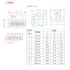 10pcs Male plug connector wire cable,2.0MM 300MM,9P view 3