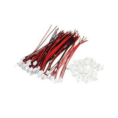 10pcs Micro Mini Connector Male Female Plug Wires Cables,7P,200mm