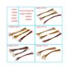 10pcs Male Plug Connector Wire Cable,1.0MM 100MM,8P view 4