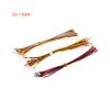 10pcs Male plug connector wire cable,1.5MM 300MM,6P view 2