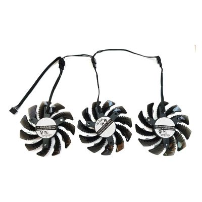 MAHIE New 75MM T128010SU PLD08010S12H GTX 1080 GPU FanFit for Gigabyte Fit for AORUS GTX 1080 1070 Ti G1 Gaming Graphics Card Cooling Fan Cheerfully (Color : 3PCS PLD08010S12H)