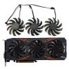 MAHIE New 75MM T128010SU PLD08010S12H GTX 1080 GPU FanFit for Gigabyte Fit for AORUS GTX 1080 1070 Ti G1 Gaming Graphics Card Cooling Fan Cheerfully (Color : 3PCS PLD08010S12H) view 2