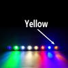 USB Dual Gooseneck Adjustable LED Spot Light Illuminator Lamp Spotlight Flexible Clip Stereo Microscope HDMI Digital Camera (Color : Yellow) view 2