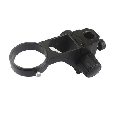Stereo Microscope Heavy Gear Ring Adjustable 76mm Stereo Microscope Lens Stand Gear Ring Holder Mount Arm Support (Color : 32mm Black)