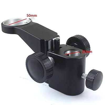 50mm Diameter Adjustable Stereo Microscope Stand Holder Articulating Arm Bracket Microscope Gear Accessories (Color : Adjustable Stand)