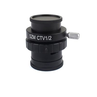 0.3X 0.5X 0.35x Adaptador C-Mount Lens TV1/2 1/3 CTV Adapter for Trinocular Focal Lens Stereo Digital Microscope HDMI VGA Camera (Color : CTV1-2)