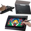 Broonel Leather Graphics Tablet Folio Case - Compatible with Huion 4 x 2.23 Inches OSU Tablet Graphics Drawing Pen Tablet view 1