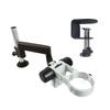 Microscope Articulating Arm Rotatable Universal Clamp Stand Phone Repair Tools (Color : 76mm Wh with Clamp) view 1