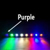 USB Dual Gooseneck Adjustable LED Spot Light Illuminator Lamp Spotlight Flexible Clip Stereo Microscope HDMI Digital Camera (Color : Purple) view 2