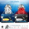 Barlus HD Aquarium POE Underwater IP Camera Marine 316L Stainless Steel 2592 * 1944 CMOS 2.8mm Lens with Fill Light IP68 Waterproof Camera with 164ft Cable view 3