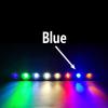 USB Dual Gooseneck Adjustable LED Spot Light Illuminator Lamp Spotlight Flexible Clip Stereo Microscope HDMI Digital Camera (Color : Blue) view 2