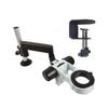 Microscope Articulating Arm Rotatable Universal Clamp Stand Phone Repair Tools (Color : 50mm Wh with Clamp) view 1