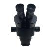 7X-45X 3.5X-90X Simul-Focal Trinocular Microscope Zoom Stereo Microscope Head 0.5X WF10X/20MM Eyepiece Auxiliary Objective Lens (Color : 7X-90X BK) view 4