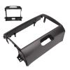 9inch Navigation Panel Frame Stereo Radio Fascia Replacement for 20102016,Plug and Play Black Dash Mounting Fascia Kit view 2