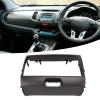 9inch Navigation Panel Frame Stereo Radio Fascia Replacement for 20102016,Plug and Play Black Dash Mounting Fascia Kit view 3