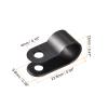 Rebower R-type Cable Clips Wire Management Clamp-0.16-inch/Black / 20Pcs view 2