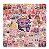 100Pcs Technoblades Game Pink Pig Cute Vinyl Cartoon Stickers for Water Bottles Laptop Phone Journaling for Birthday Party Supplies Halloween Decoration Favors view 4