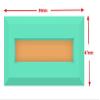 Enclosure Bezel for OLED 1602 LCD Display 16 X 2 Screen Module Compatible with Arduino Projects view 3