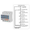 BEFIA Over & Under Voltage Protector 380V 63A Adjustable Dual Digital Din Rail Relay Surge Limit Over Current Protection Three-Phase view 2