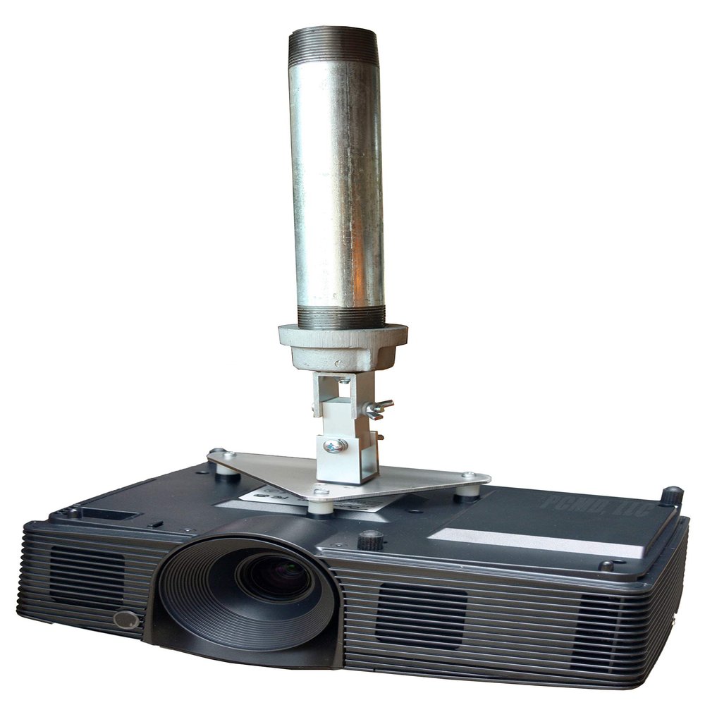 PCMD, LLC. Projector Ceiling Mount Compatible with Optoma ZH507+ ZK400 ZW350e ZW370 with NPT Adapter
