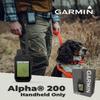 Wearable4U - Garmin Alpha 200 Handheld, Tracking and Training for Your Dogs, Sun-Light Readable Touchscreen and 6 Button Design, High-Sensitivity GPS with Power Pack Bundle view 4