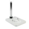 JUIYU Microscope Accessories Kit Metal Pillar Table Stand 25.5MM*20MM Prop for Industrial Stereo Microscope Microscope Slides (Color : White) view 1