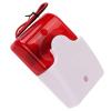 FILFEEL Wired Strobe Siren, Sound Light Alarm, Security Warning Device - Good Insulation, Impact Resistant, Red Flash Light, High Decibel Buzzer (24V) view 3