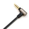 onso 01 Black Line 3.5 (4 Poles) - MMCX (L/R) Balance and Ground Separation Connection Earphone Cable 2023 Model 1.2m iect_01_bl3mr_b_120 view 2
