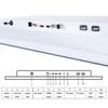 elecsung 27 inch Smart White TV for Bathroom,1080P Waterproof TV ATSC Tunner Android 11.0 for Hotel/Kitchen,Built-in Speakers,Wi-fi and Bluetooth,W27,Model 2024 view 4
