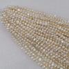 Davitu Lots 20 Strands Genuine Freshwater Cultured Pearl Strings 5-6mm Small Beads - (Color: 20strands Black) view 4
