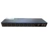 8-bit C13 Rack-Mounted Smart PDU 15 amps 1U19 inches SNMP Network Protocol Socket Push Email Alarm (15Amps) view 1
