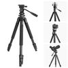 CelticBird 64.5 inch Travel Portable Tripod- Compatible with SLR Cameras, Cell Phones, Binoculars, Spotting Scopes, Monoculars view 1