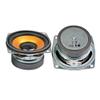 CHOOYO 2PCS 4 Ohm 2.5Inch Audio Woofer Speaker 65MM Full Range Speak Rubber Edge Orange Basin Square Loudspeaker DIY Home Theater view 3