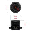 CHOOYO 25W 4Ohm Speaker 4 Inch Full Range Sound Speaker Unit Wool Fiber 25mm Core 105mm Square Loudspeaker Anti Magnetic Game Audio 2PC (Color : 2 Pieces-4Ohm) view 2