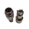 10pcs GX12 Connector 2 Pin Male Plug Straight 12mm 5A 250V Metal Circular Aviation Connector Plug Waterproof for Aviation, Ships, CNC Machine view 1
