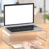 Cabilock Elevate Your Desk Acrylic Monitor Stand for Single Monitor Stand Riser Space-saving Modern Office Accessory view 2
