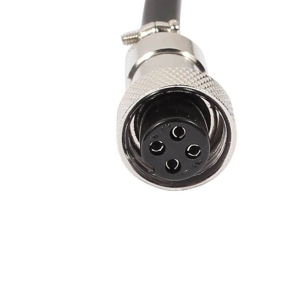 10pcs GX12 Connector 4 Core Plug Cable Female Air Plug Aviation Socket Plug Cable 1M