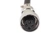 10pcs GX12 Connector 4 Core Plug Cable Female Air Plug Aviation Socket Plug Cable 1M view 1