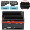 892U2ISC 2.5/3.5" SATA IDE HDD Docking Station Clone HDD Enclosure USB 2 Ports USB 2.0 Hub MS/M2/XD/CF/SD/TF Card Reader view 3