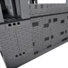 BAENRCY 200pcs 1x2 Masonry Profile Bricks Building Blocks for Wall Parts Compatible with Major Brands (Grey) view 2