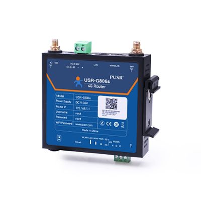 JMT PUSR USR-G806S 4G LTE Industrial VPN Router with RS485 Serial Port Support Modbus RTU to TCP