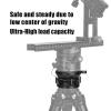 SUNWAYFOTO LB-68 Leveling Base Tripod Head 22 lbs (10kg) Load Capacity view 3