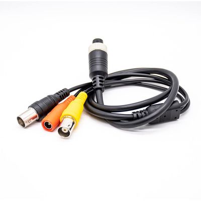 10pcs GX12 Connector 4 Pin Female Cable 1M to BNC DC Adapter for Automotive Vehicle