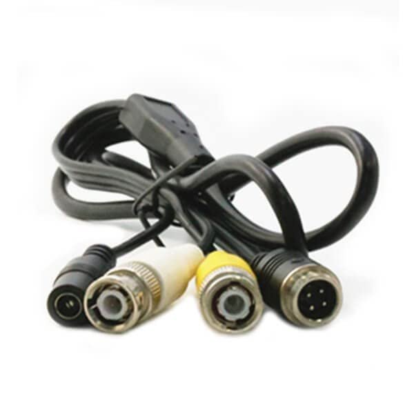 10pcs GX12 Connector 4 Pin Aviation Male Cable 1M Male to 2xMale BNC Connector and DC Female Connector Cable Cordset