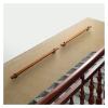 ALDEPO Grab Bars Wall Mount Stairs Handrail for Elderly/Kids/Disabled, Non-Slip Wood Grab Bar for Indoor Ramps Narrow Stairwell100Cm (Color : 180cm) view 2