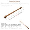 ALDEPO Grab Bars Wall Mount Stairs Handrail for Elderly/Kids/Disabled, Non-Slip Wood Grab Bar for Indoor Ramps Narrow Stairwell100Cm (Color : 180cm) view 3