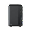 Synology DS223 Diskstation NAS (Realtek RTD1619B Quad-Core 2GB Ram 1xRJ-45 1GbE LAN-Port) 2-Bay with 2X 4TB WD Red Plus (Total 8TB) view 2