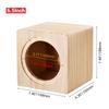 Facmogu 6.5in Speaker Boxes & Enclosures, Car Box Speaker Cabinets with Sound-Absorbing Cotton & Speaker Terminal Cup, Speaker Box for Great Sound Quality for Home & Vehicle view 2